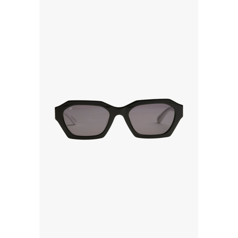 Kinetic Black White Smokey Grey Sunglasses
