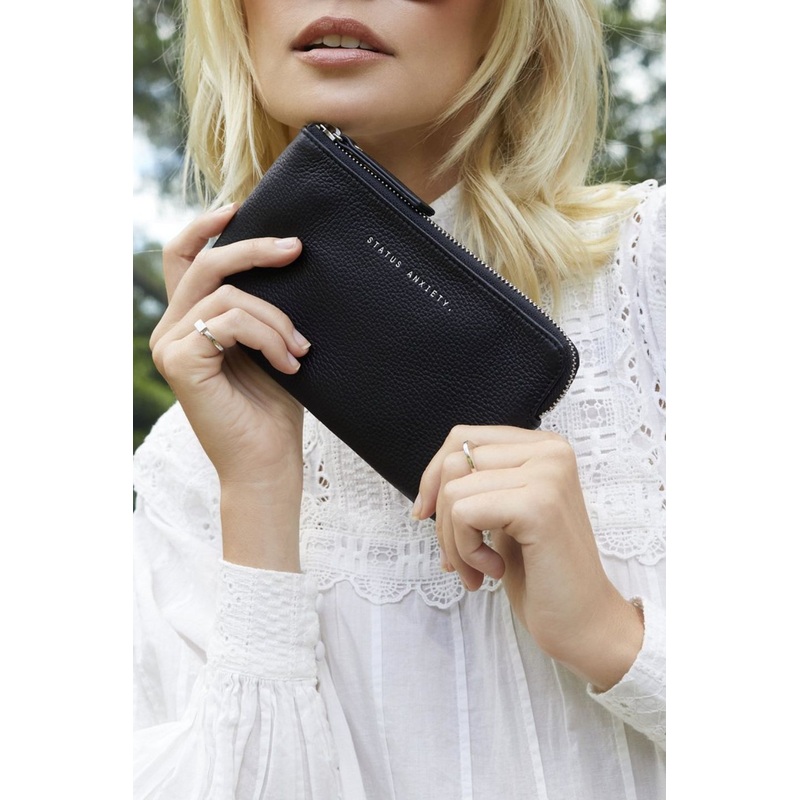 Smoke and Mirrors Black Wallet