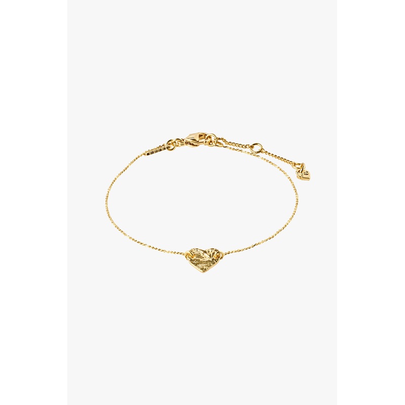Sophia Heart EOL Bracelet Gold