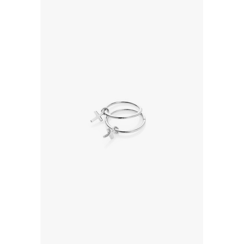 Stolen Cross Sleeper Earrings EOL