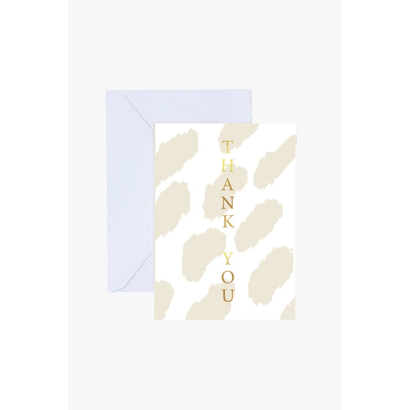 Thank You Pattern Greeting Card
