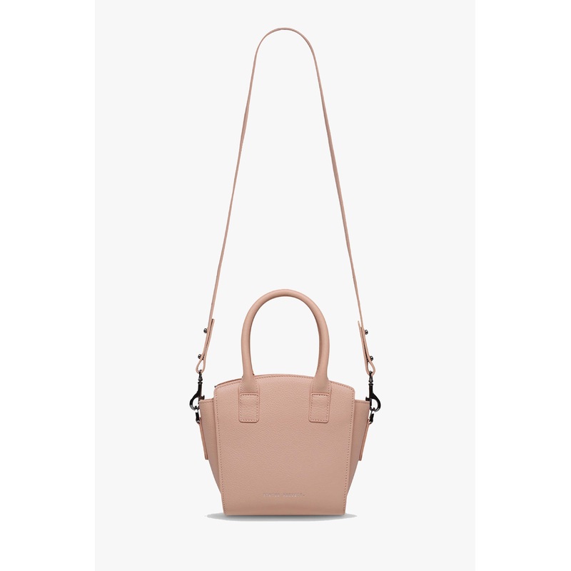 Worst Behind Us Dusty Pink Leather Bag