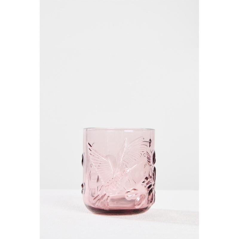 Dawn Pink Rainforest Glass Each