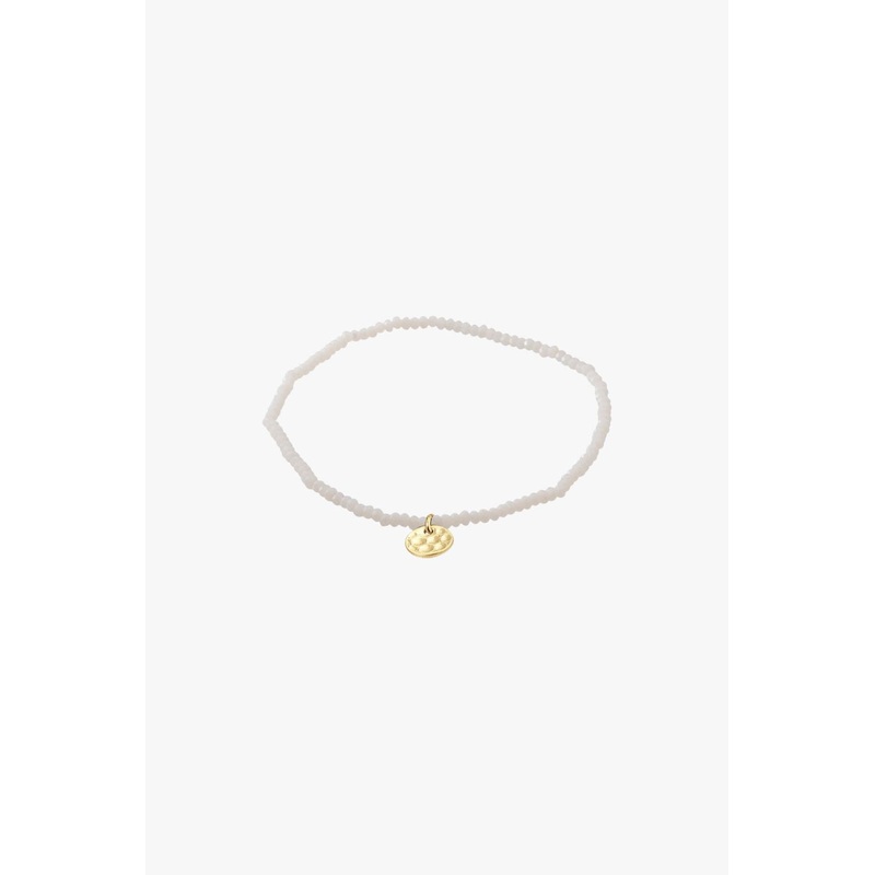 Indie White Gold Plated EOL Bracelet