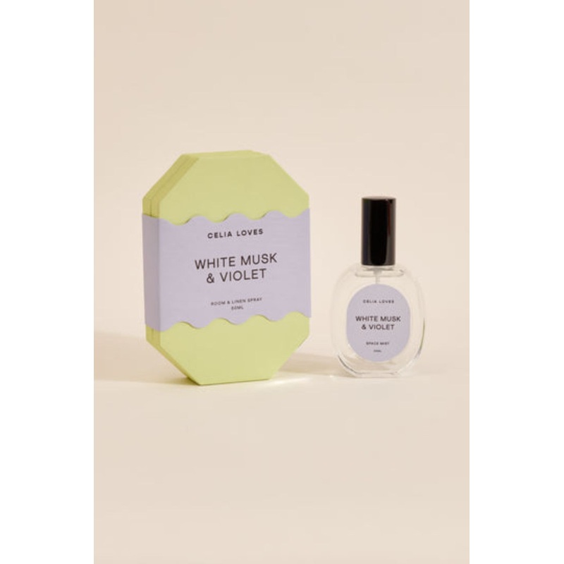 White Musk + Violet EOL Room + Linen 50ml Spray
