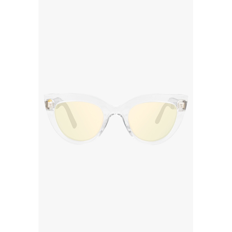 Double Take Cat Eye Crystal Sunglasses