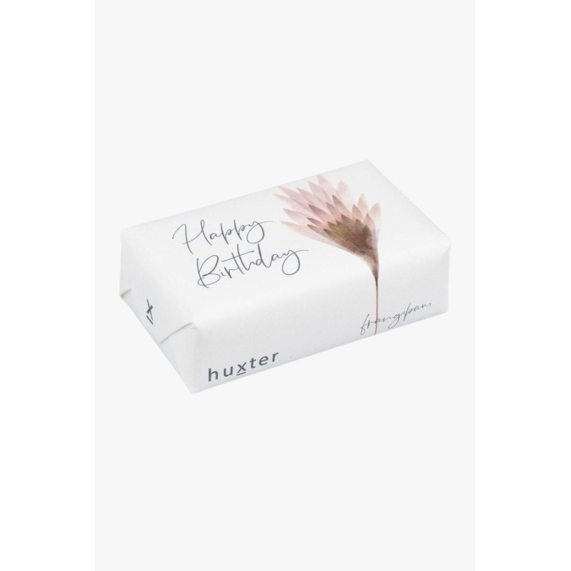 Happy Birthday Pink Flower Frangipani Soap
