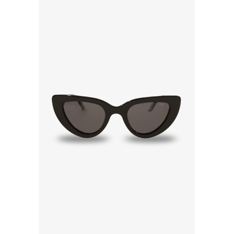Rhia Black Cat Eye Sunglasses