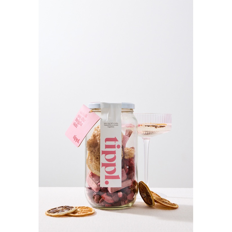 Rose Sangria Cocktail Infusion Jar