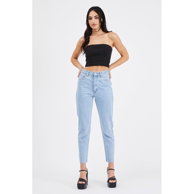 94 High Slim Walk Away Pale Blue Denim Jean