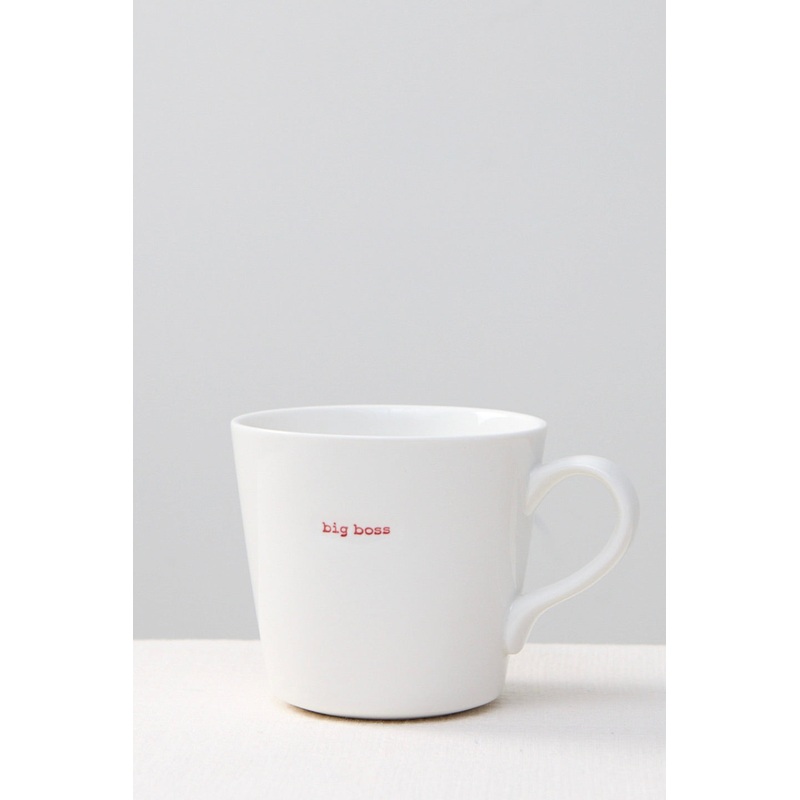 Big Boss White XL Bucket 500ml Mug
