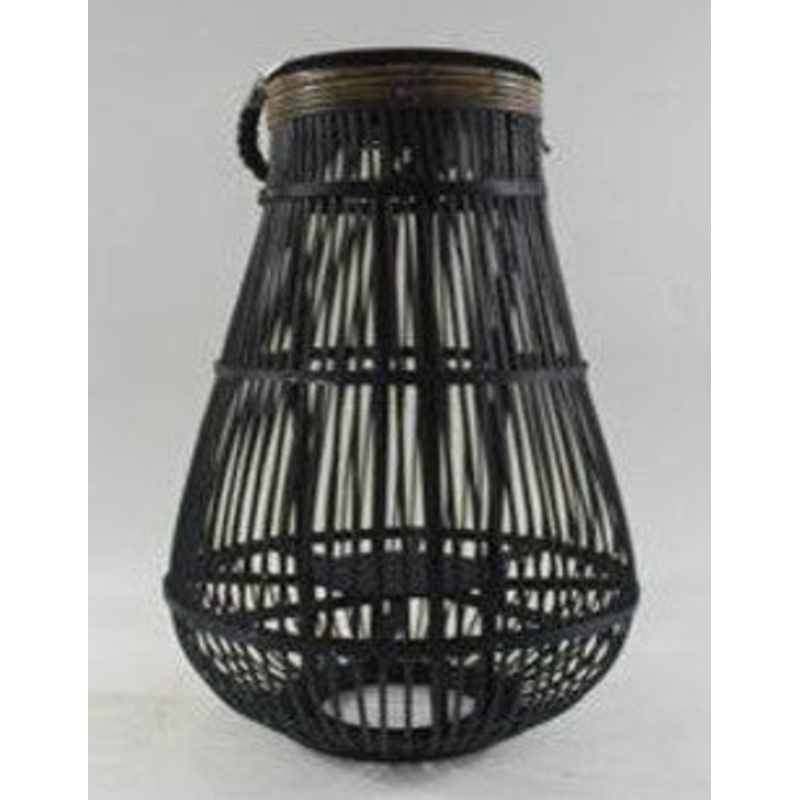 Casa Small Black Lantern 42cm