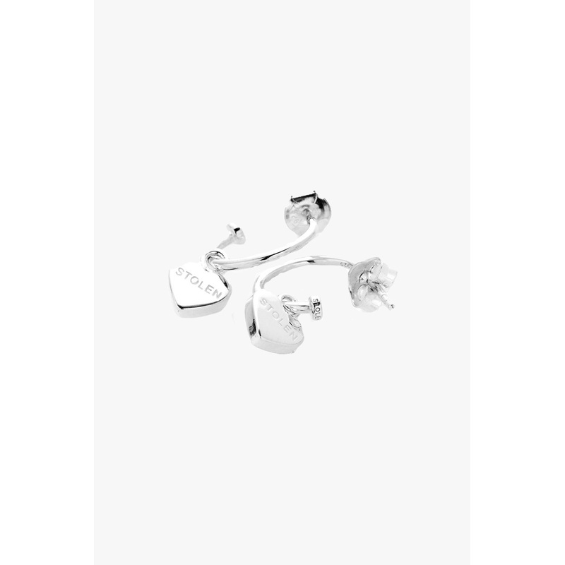 Heart Anchor Sleeper Earrings