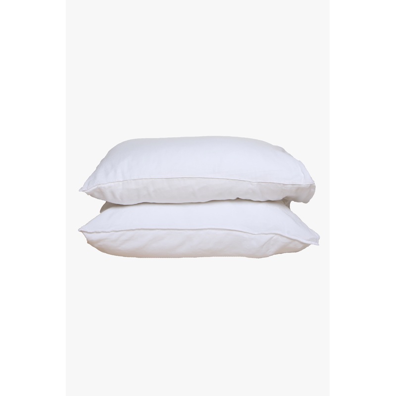 Linen Pillowcase Pair White