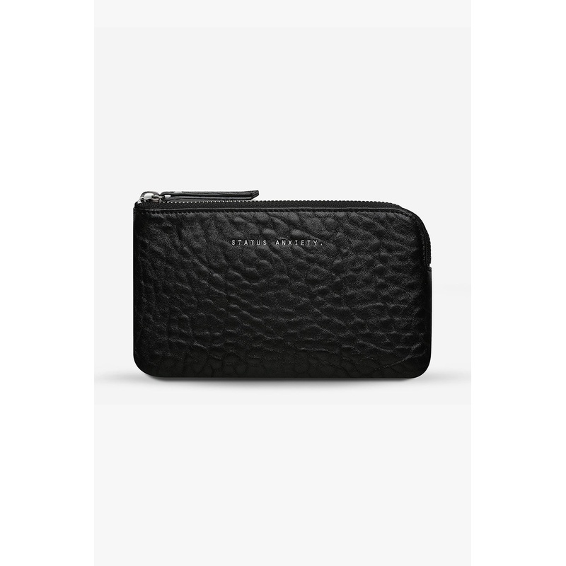 Smoke and Mirrors Black Bubble Wallet