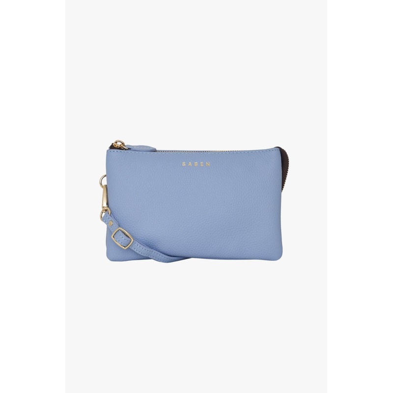 Tilly Hydrangea Leather Crossbody Bag