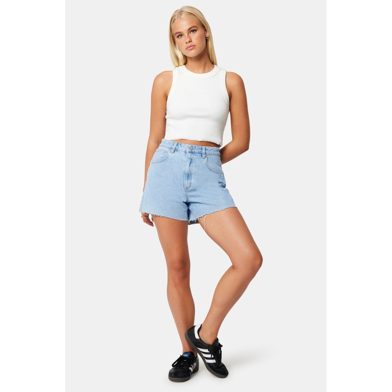Venice Kendall Blue Cut Off Denim Short