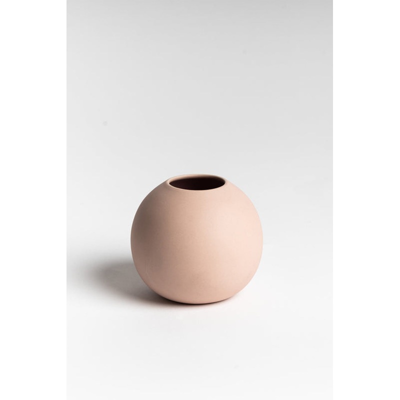 Boban Blush Pink Round Vase