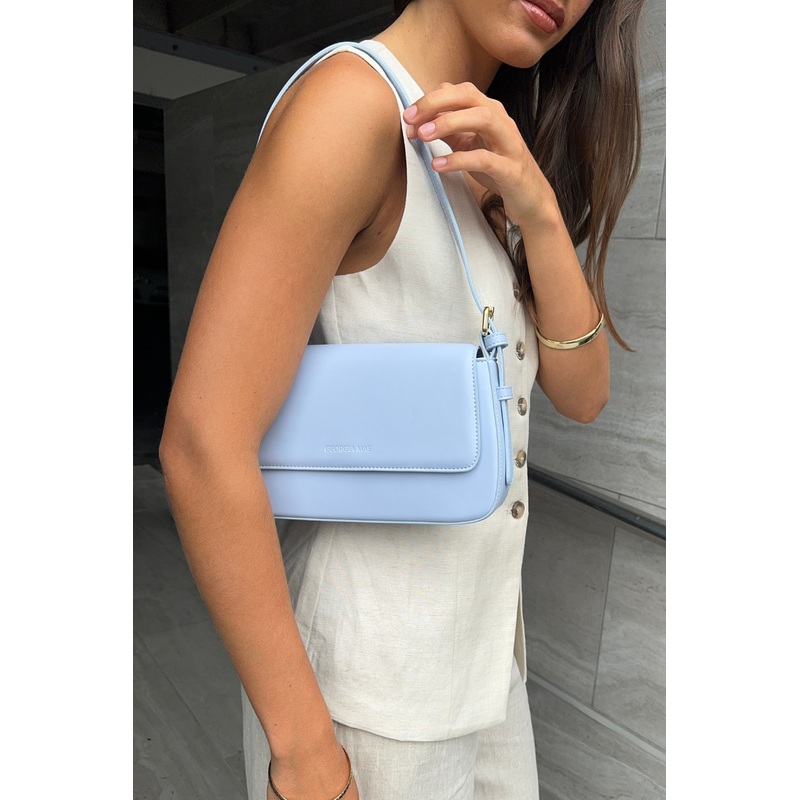 Date Night Blue Shoulder Bag