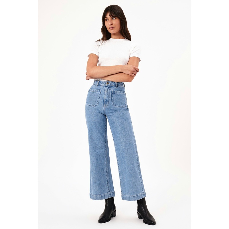 Sailor Lily Blue Long Denim Jean
