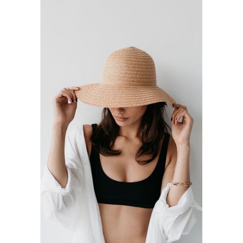 So Shady Woven Natural Hat