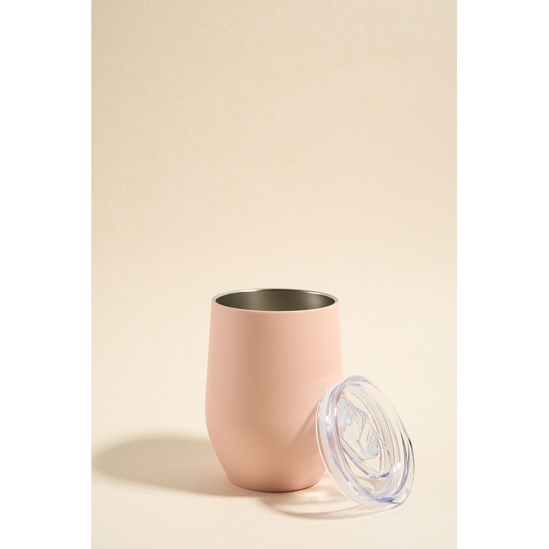 Blush Stainless Steel 350ml Coffee + Wine Tumbler