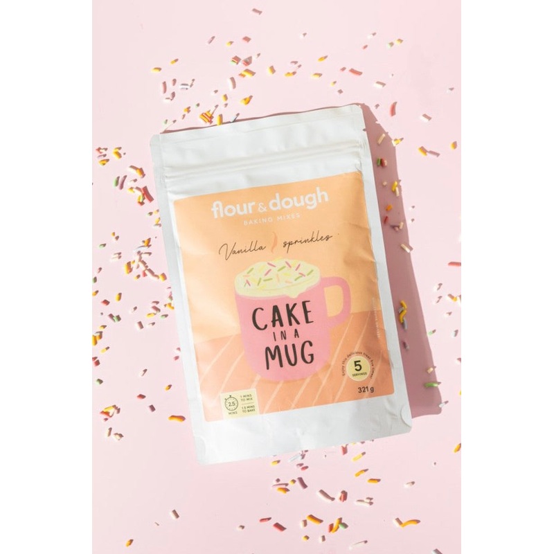 Cake In A Mug Vanilla Sprinkles Baking Mix
