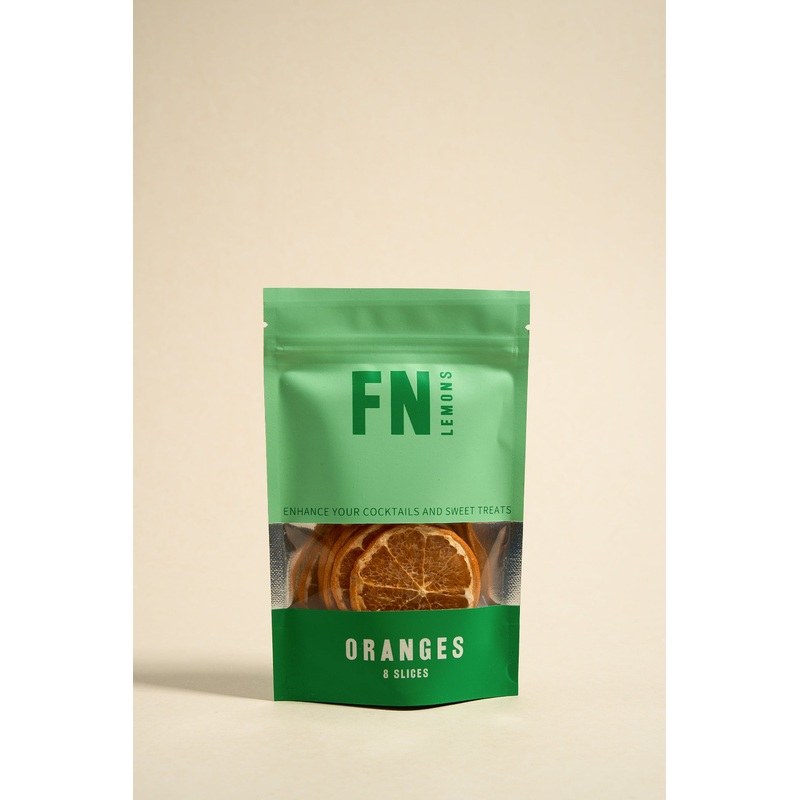 Dried Oranges 8 Slice Pouch