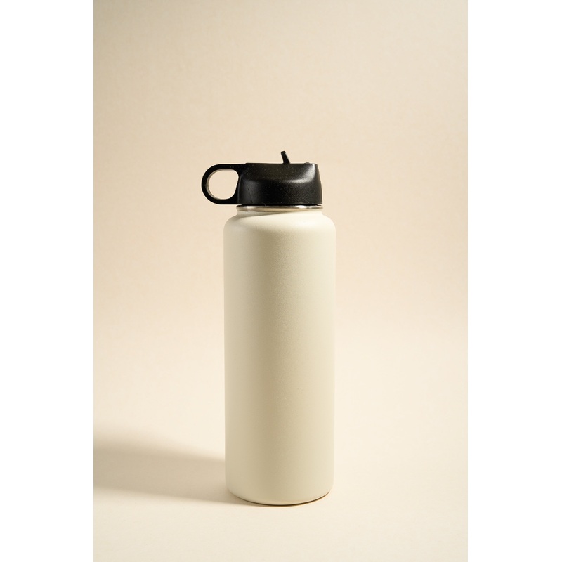 Ivory Stainless Steel 1ltr Water Bottle