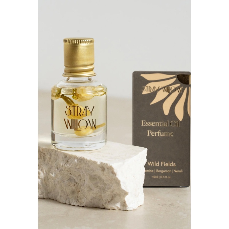 Wild Fields 15ml Green Roll On Essential Oil Perfume