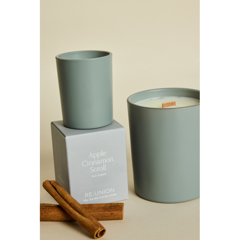 Apple Cinnamon Scroll 60g Soy Candle