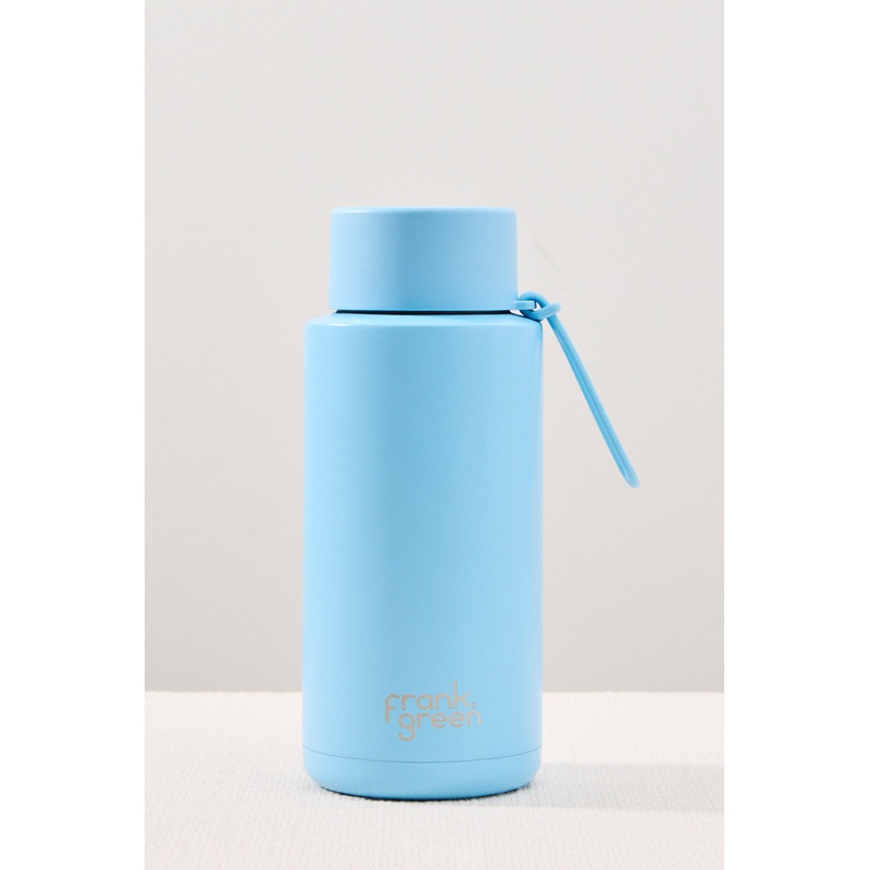 Ceramic Reusable Sky Blue 1ltr Bottle