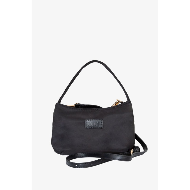 Its In The Bag Black Nylon Shoulder Bag