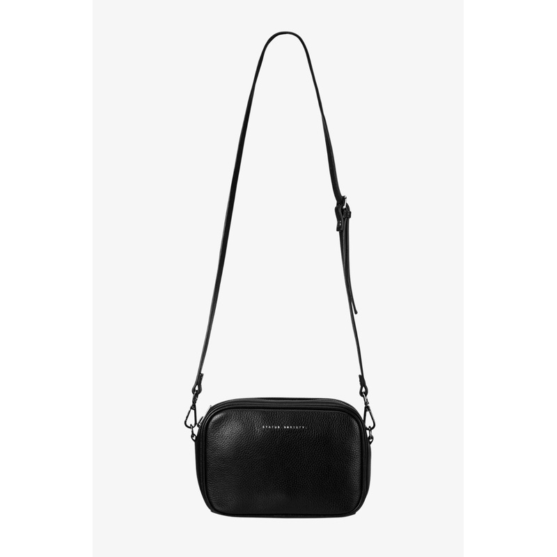 Plunder Cross Body Black Bag