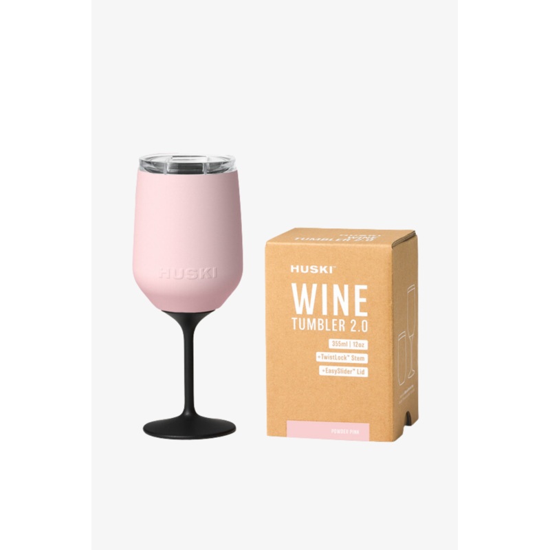 Powder Pink 2.0 Wine Tumbler with Stem