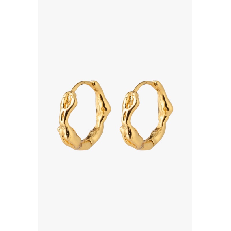 Zion Gold EOL Twist Hoop Earring