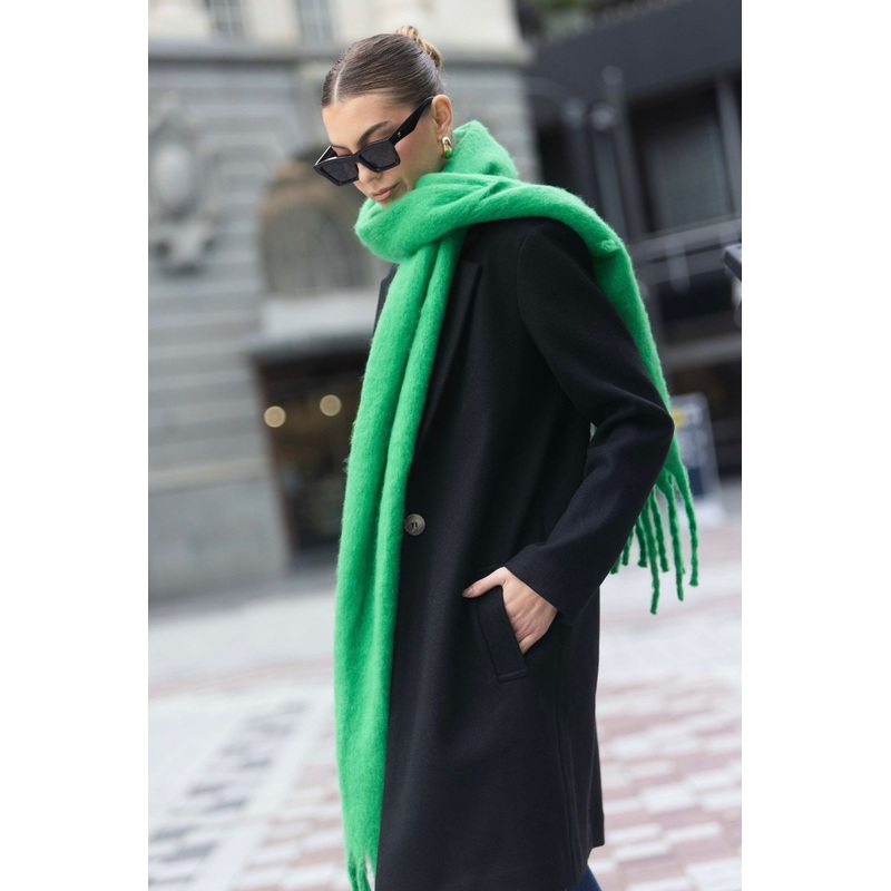 Edmonton Black Long Coat