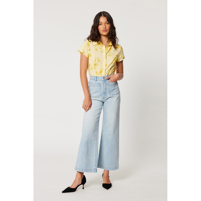 Sailor Light Vintage Blue Front Pocket Denim Jean
