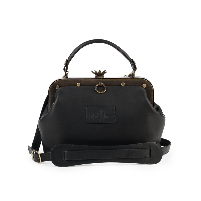 LaLaQueen Dr. Mini Handbag Black