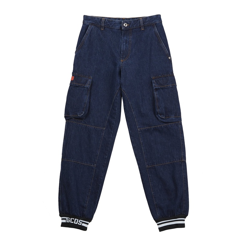 GCDS CARGO FIT DENIM