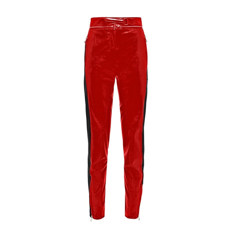 MSGM Pantalone Biker Stripes Pants