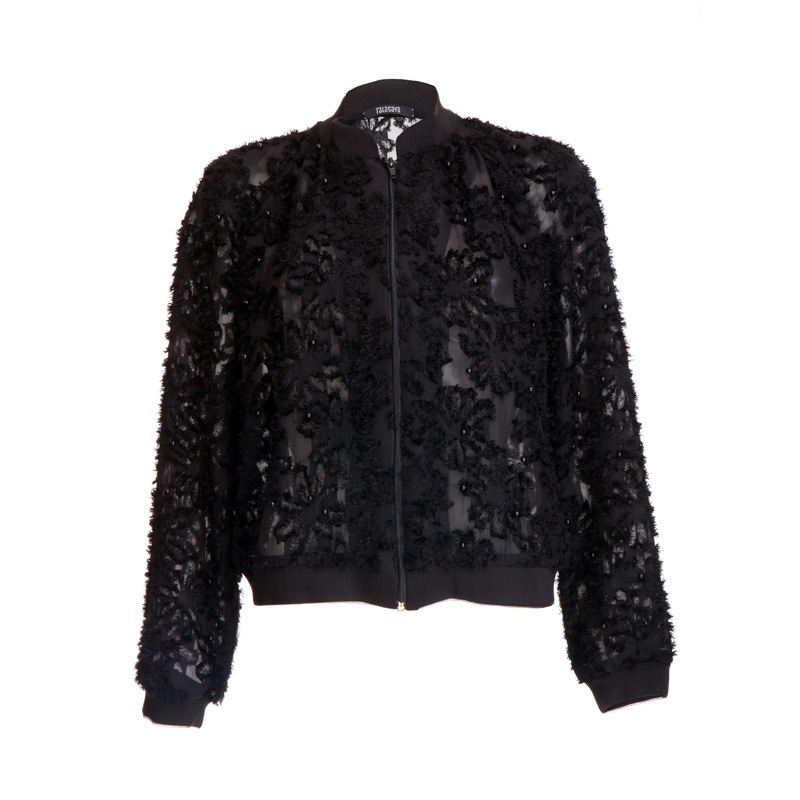 TALABAYA Virginie 3D Pattern Bomber