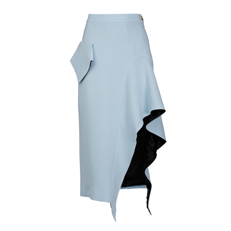 Walk of Shame Crepe Skirt