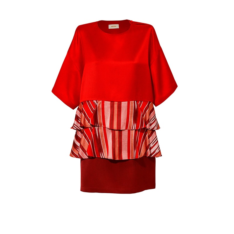 Kutnia Flounce T-Shirt Dress