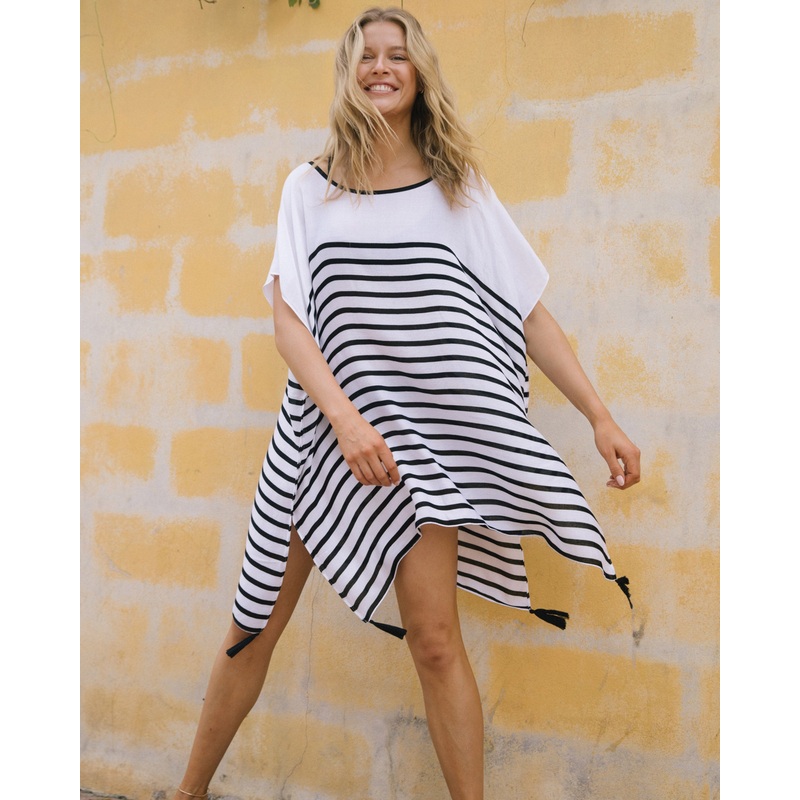 Ajana Cover-Up Dress – Black