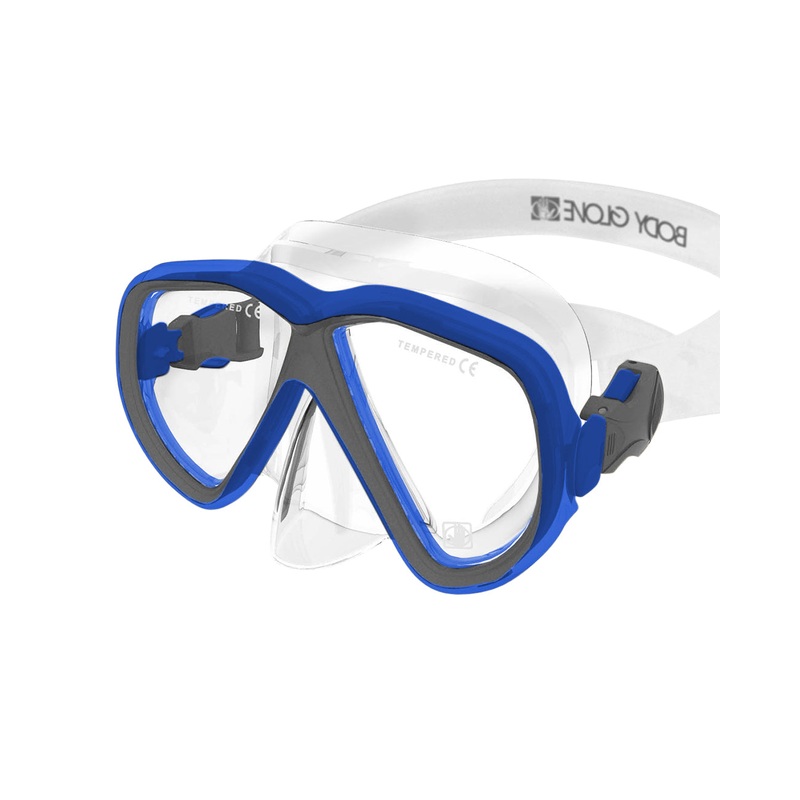 Azores Mask – Blue/Grey
