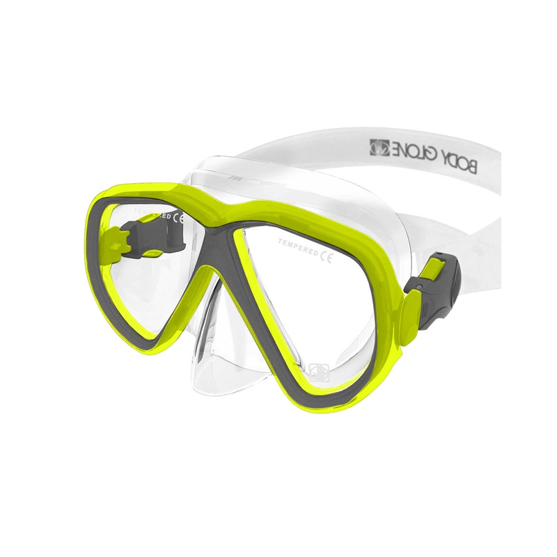 Azores Mask – Citron/Grey