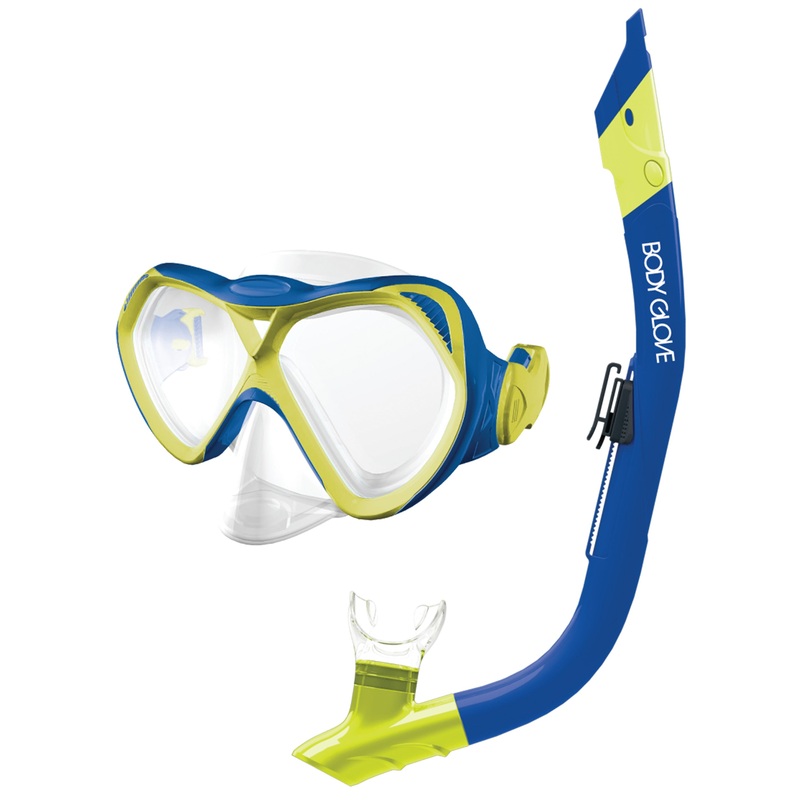 Cove Mask / Snorkel Combo – Blue/Citron