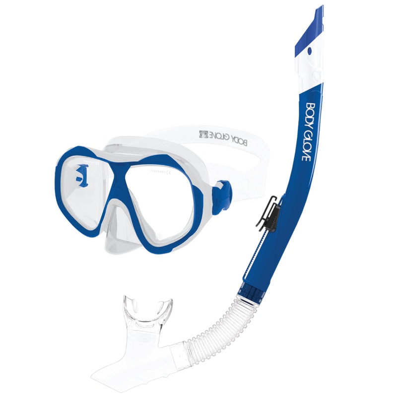 Enlighten II Mask / Snorkel Combo – Blue/White