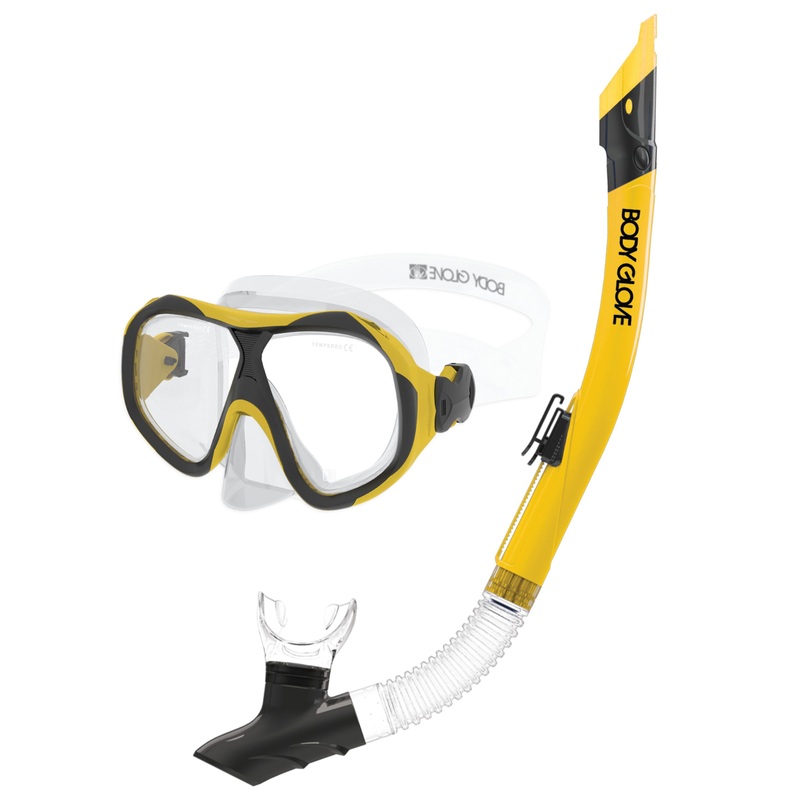 Enlighten II Mask / Snorkel Combo – Yellow/Black